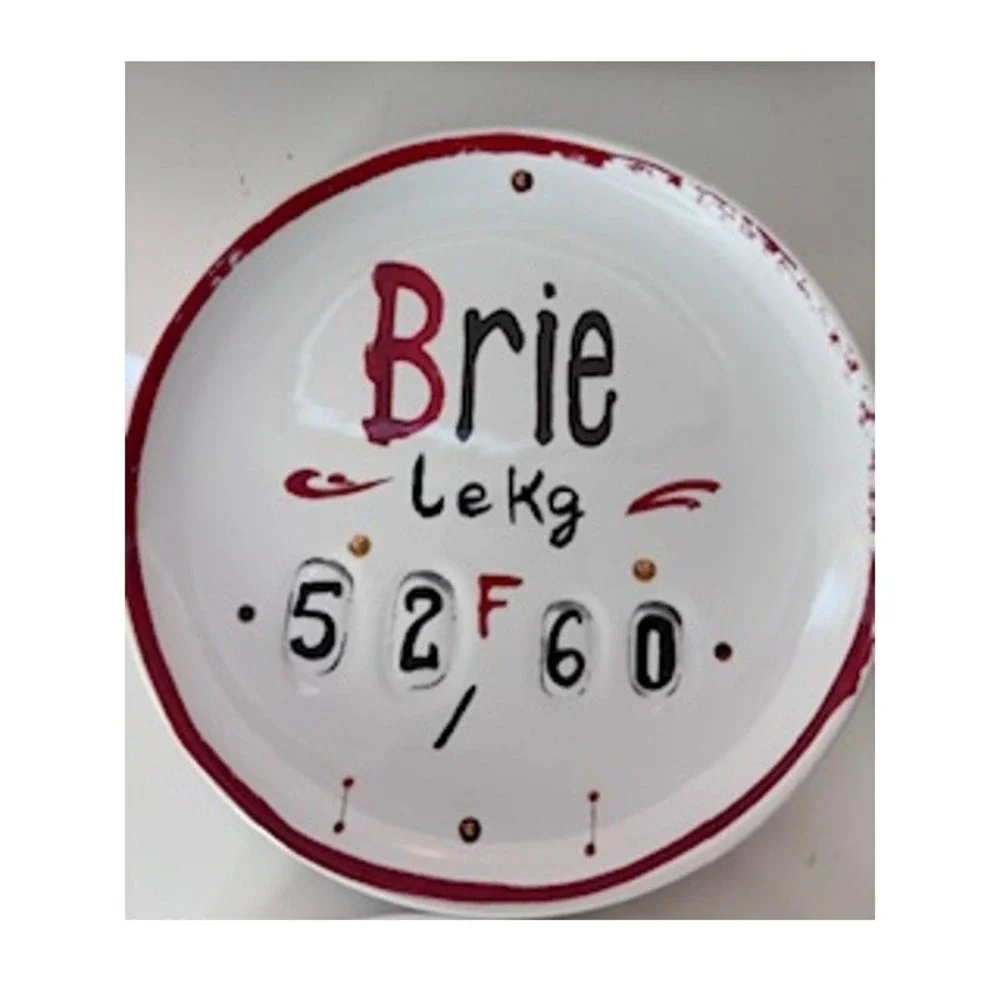 Williams-Sonoma French Market Plates Appetizers Cheese‎ Earthenware Set of 4 7